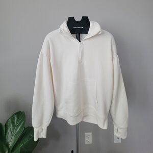 All in Motion Women's Zip Up Cream Sweater